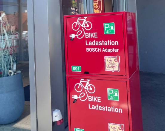 E-Bike Ladestation Nachhaltigkeit