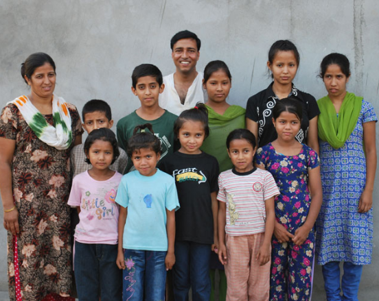 Einrichtung eines Kinderhauses in Nepal