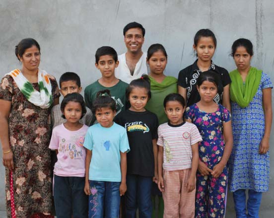 Kinder im Kinderhaus Nepal